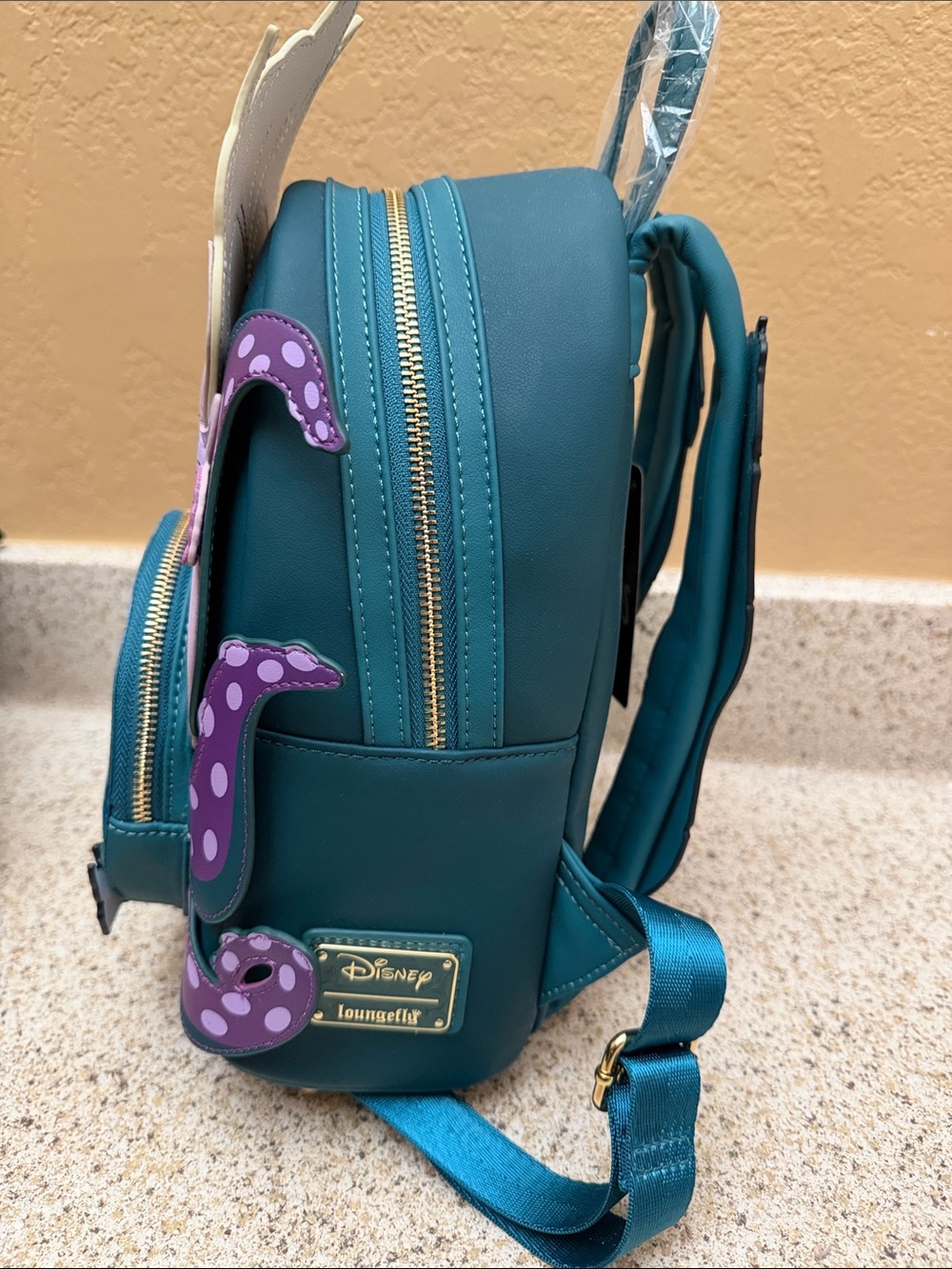 NWT The Little Mermaid & Ursula Loungefly Backpack - Picture 3 of 7
